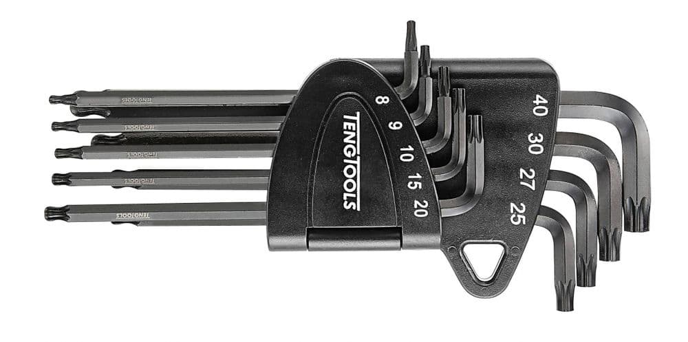 Teng 1499TX 9 Piece Ball End TX Key Set