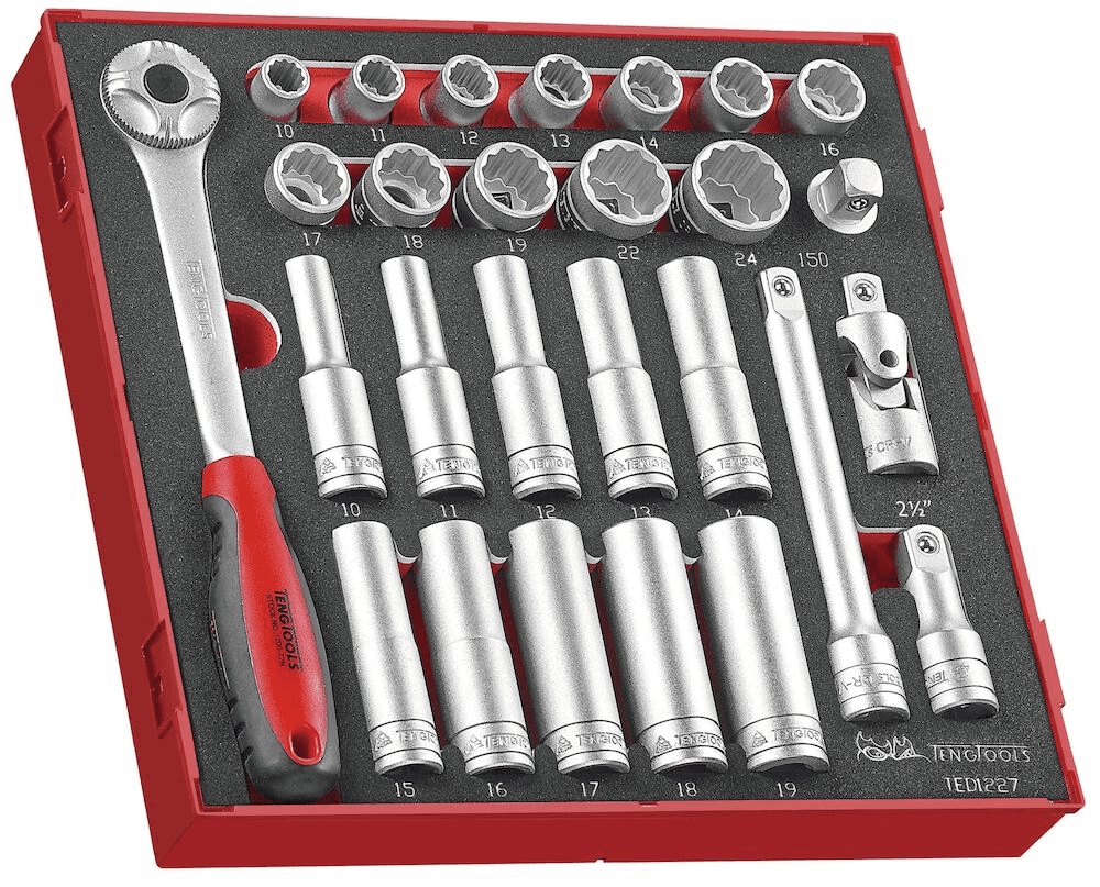 Teng TED1227 27 Piece 1/2