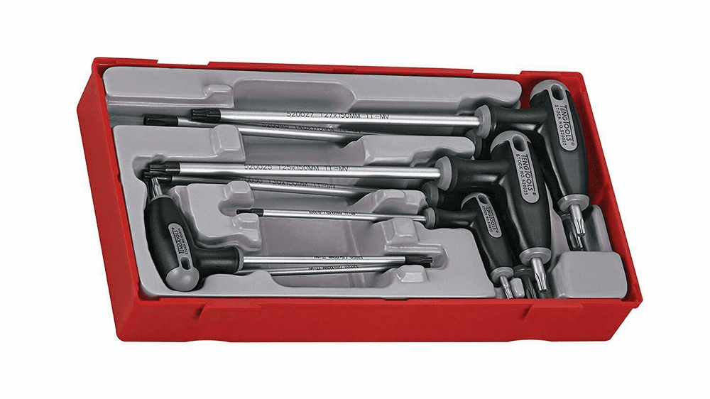 Teng TTTX7 T Handle TX/TPX 7 Piece Key Set