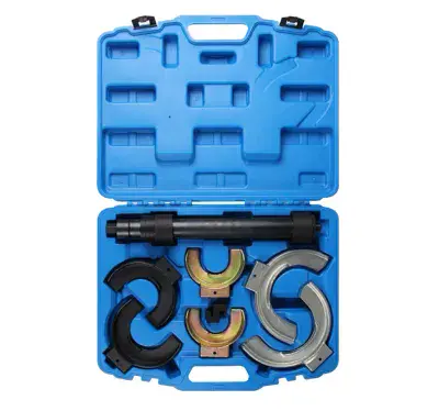 Trademarque TMSC Interchangeable Professional MacPherson Strut Coil Spring Compressor Kit