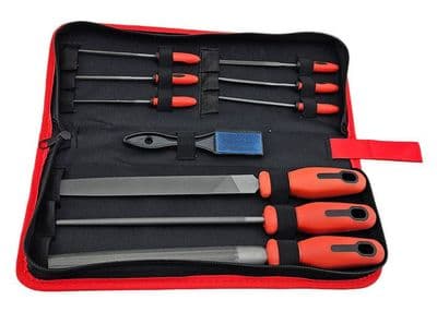 Trademarque Tools TMFILE10 Engineer's & Needle File 10 Piece Set