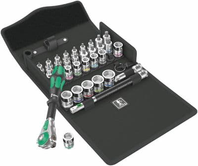 Wera 05003536001 8100 SB All-in Zyklop Speed Ratchet Set 3/8