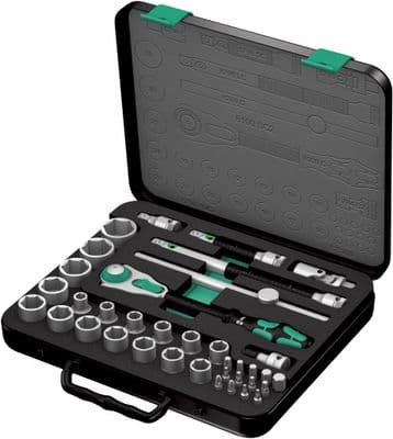 Wera 05003645001 8100 SC 2 37 Piece Zyklop 1/2