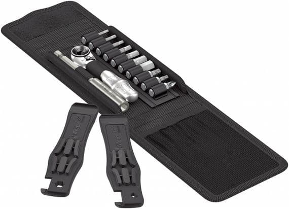 Wera 05004170001 14 Piece Bicycle Set 1 Zyklop Mini Bit & Extension Set