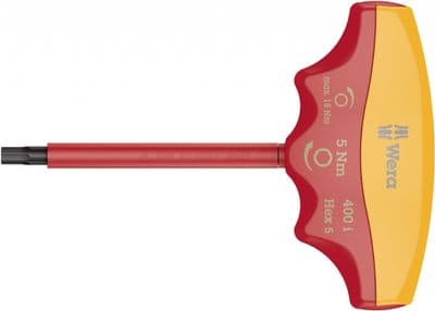 Wera 05004980001 4mm 400 i VDE Hex Insulated torque-indicator