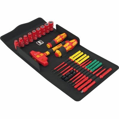 Wera 05006632001 Kraftform Kompakt VDE 24 Allrounder 25 Piece Set 1