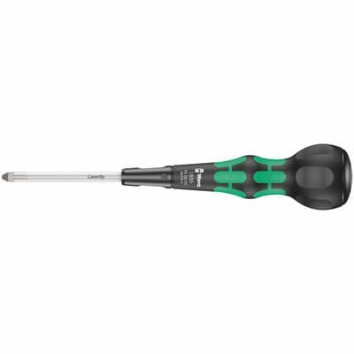 Wera 05007910001 1855 PZ Kraftform Ball-Grip Pozidriv-head Screwdriver PZ2 x 100mm