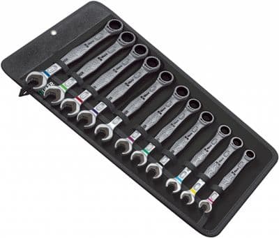 Wera 05020013001 11 Piece Joker Ratcheting Combination Wrench Set