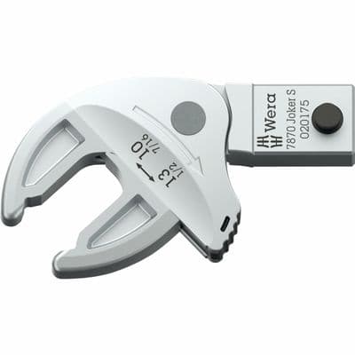 Wera 05020175001 7870 Joker S Self-Setting Insert Spanner Head