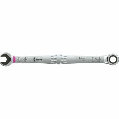 Wera 05020350001 6007 Joker SB Ring Ratchet Spanner Long Design, 8 x 180 mm