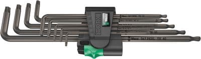 Wera 05024460001 967/9 TX XL 1 TORX® Long L-key Set