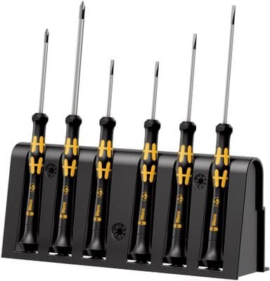 Wera 05030170001 1578A/6 Screwdriver SET SL/PH ESD