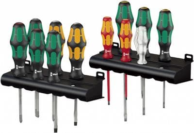 Wera 05051010001 12 Piece Kraftform Plus XXL Screwdriver SET PH/PZ/SL