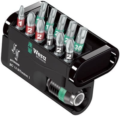 Wera 05057420001 12 Piece Bit-Check 12 BiTorsion 1