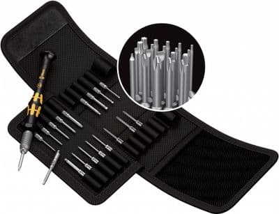 Wera 05073671001 20 Piece Kraftform Kompakt Micro ESD/20 SB Screwdriver Set