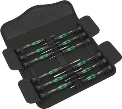Wera 05073677001 Kraftform Micro 12 Electronics 1 Screwdriver Set For Electronic Applications