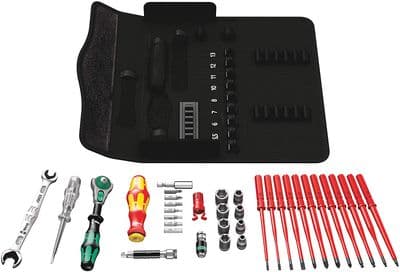 Wera 05135926001 Kraftform Kompakt 35 Piece W1 Maintenance Tool Set