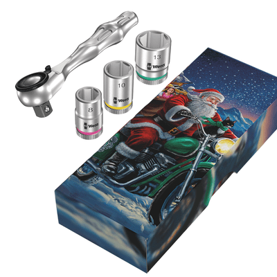 Wera 05340005001 Zyklop Mini 3 Christmas 2025 4 Piece Set