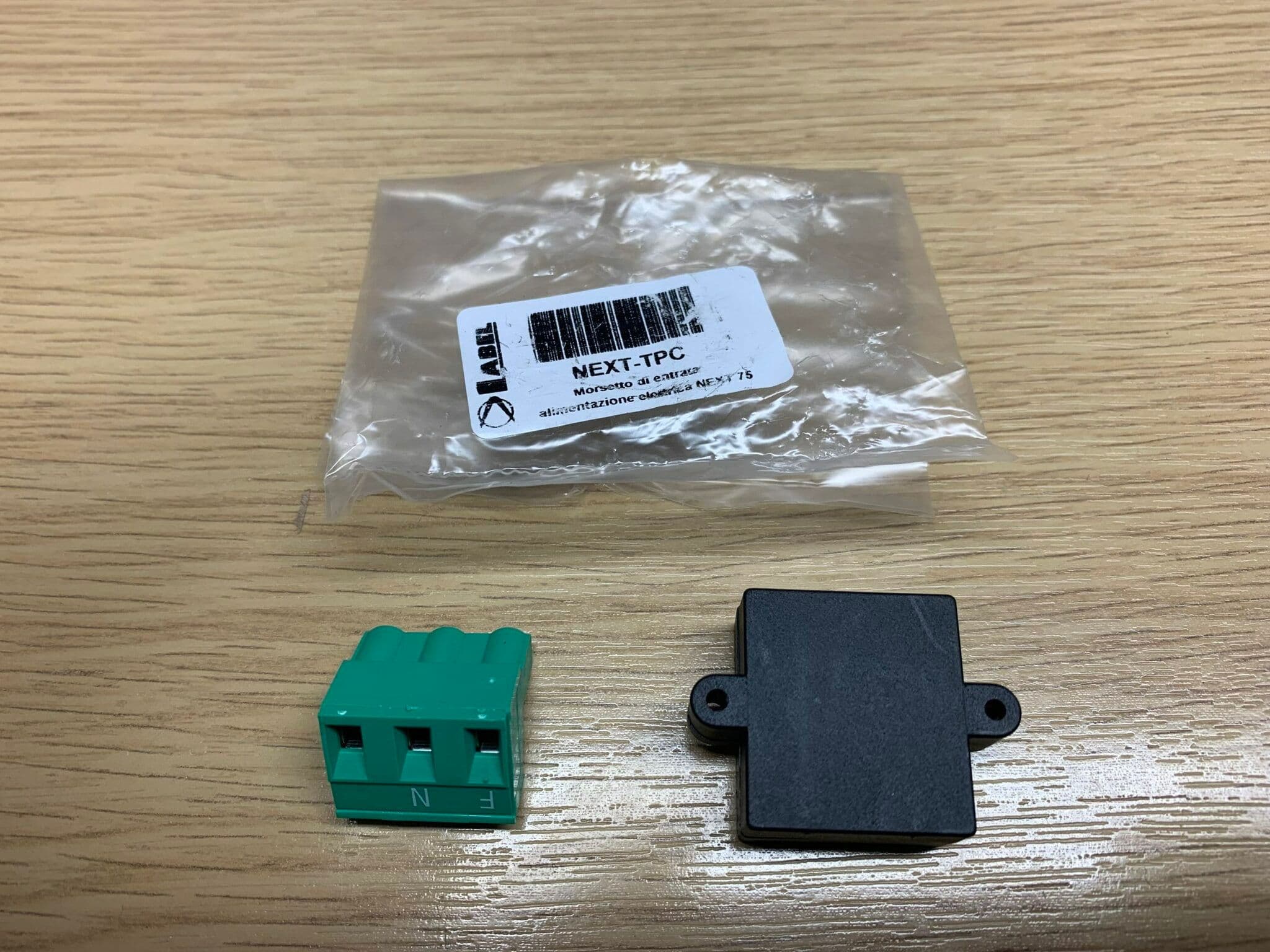 Label Next Power Input Terminal NTPC