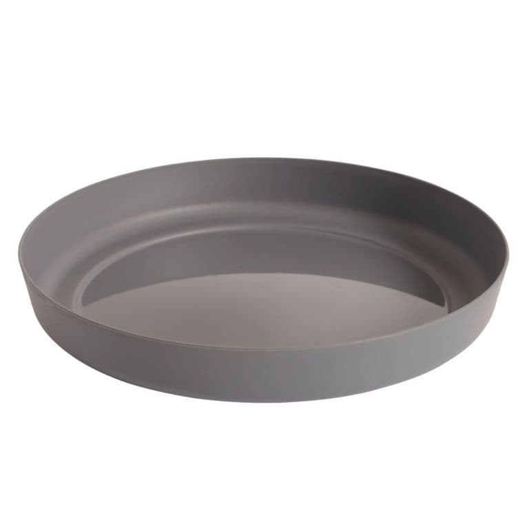 Clever Pots Round Plant Pot Tray 30cm Charcoal