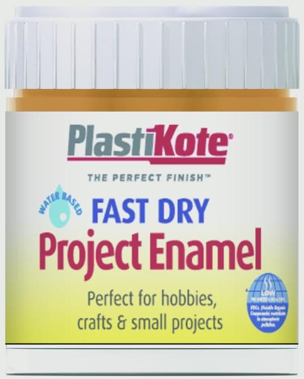 PlastiKote Fast Dry Enamel Brush On Copper 59ml Bottle