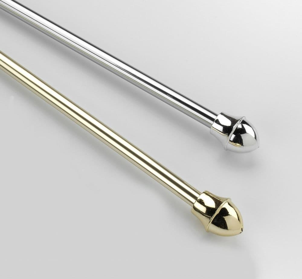 SupaDec Brass Cafe Rod 135225cm