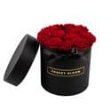 One Year Roses XL 12-14 Roses All Colours Black Logo Box