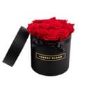 One Year Roses XL 12-14 Roses All Colours Black Logo Box