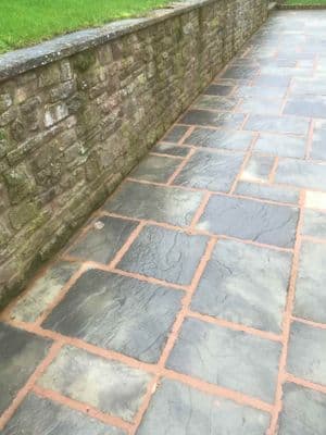 3.6m x 3.6m Yorkstone Patio Kit Weathered Cream.