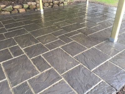 3.6m x 3.6m Yorkstone Slate Grey