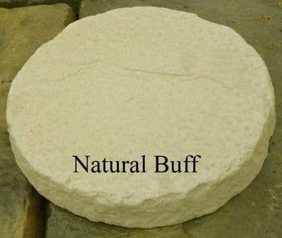450 mm Dia Yorkstone Stepping Stones Buff