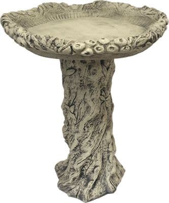 Apple Log Bird Bath ( collected price )