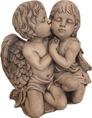 Cherubs Kissing ( collected price )