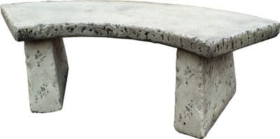 Curved Rustic Bench ( collected price )