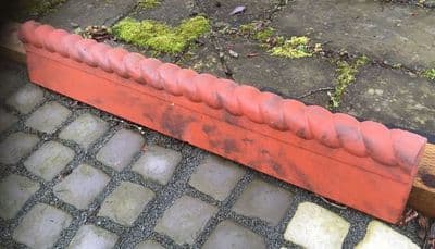 Half Rope Edging REd/Brindle