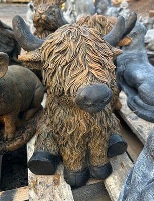 Highland Cow weathered brown ( collected price )
