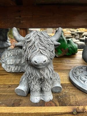 Highland Cow weathered grey ( collected price )