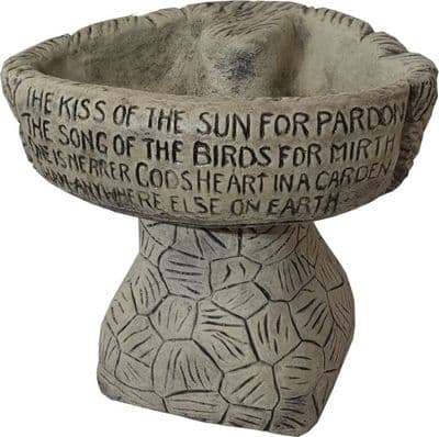 Kiss of The Sun Bird Bath ( collected price )