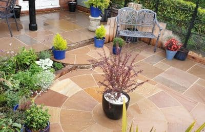 Raj Blend Sandstone Circles