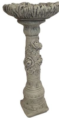 Rose Bird Bath ( collected price )