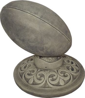 Rugby Ball on Plinth ( collected price )