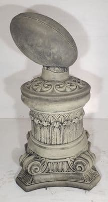 Rugby Ball plus Classical Plinth ( collected price )