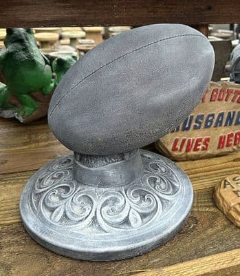 Rugby Ball weathered grey ( collected price )