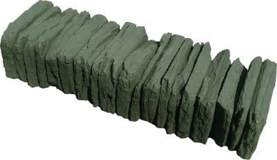 Slate Effect coping Stones Antique Green/Grey