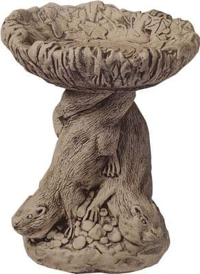 Small Otter Bird Bath ( collected price )