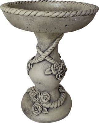 Small Rose Bird Bath ( collected price )