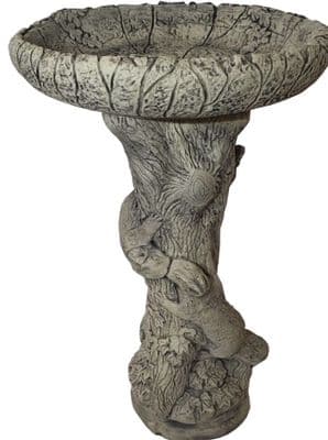 Squirrel Bird Bath ( collected price )