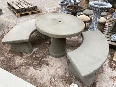 Table and Bench Set ( collected price )