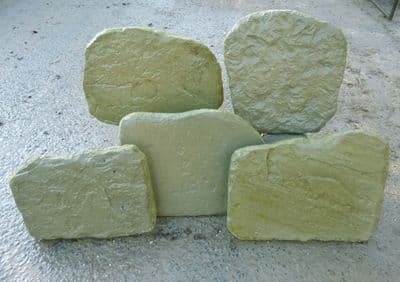 Tobishi Stepping Stone ( 5 Patterns ) Olive Green (1)