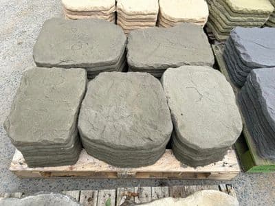 Tobishi Stepping Stones ( 5 Patterns ) Antique Green